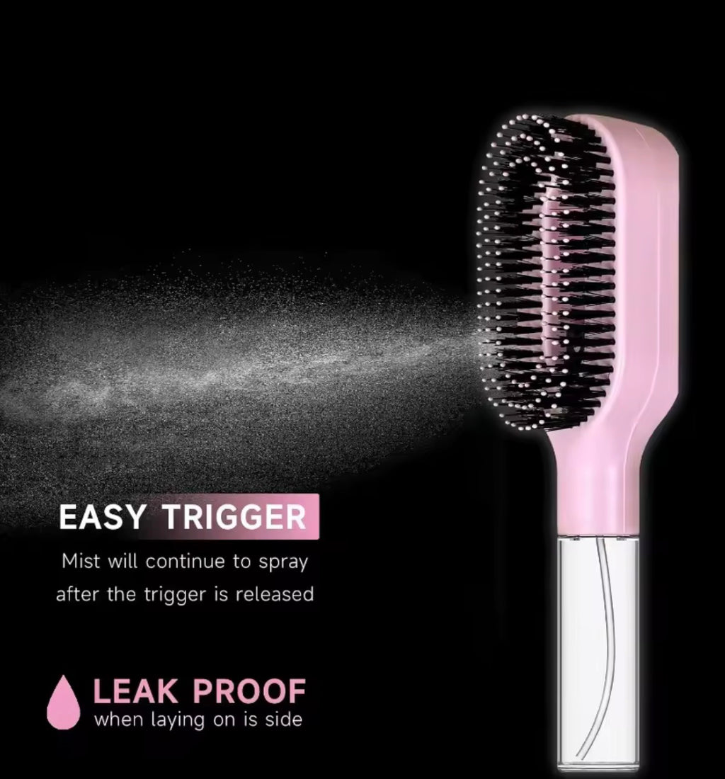 2-In-1 Hair Detangler & Slick Back￼Brush
