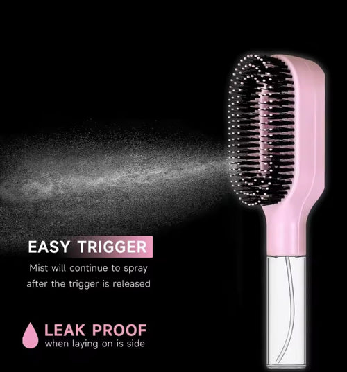 2-In-1 Hair Detangler & Slick Back￼Brush