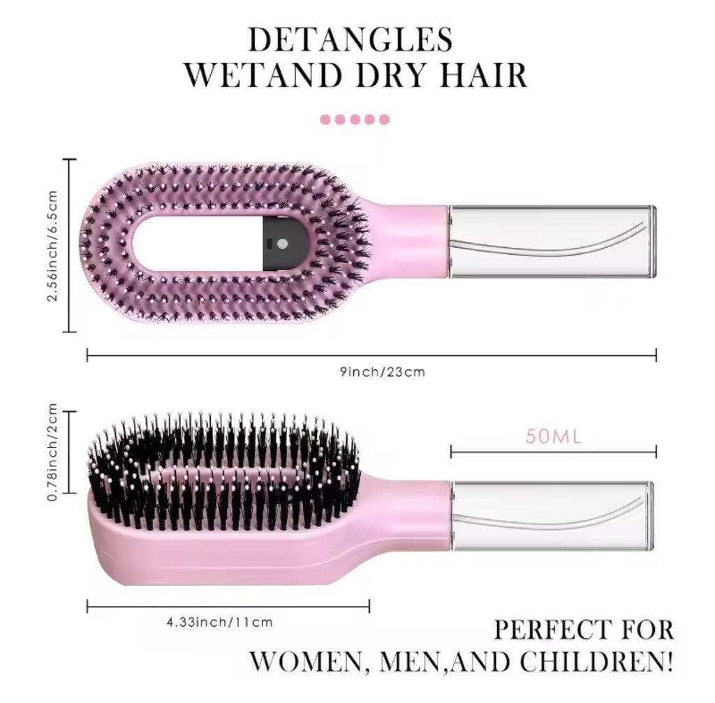 2-In-1 Hair Detangler & Slick Back￼Brush