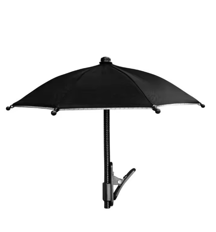 Mobile Phone Mini Umbrella Clip-Built for Tanning, Raining, and More